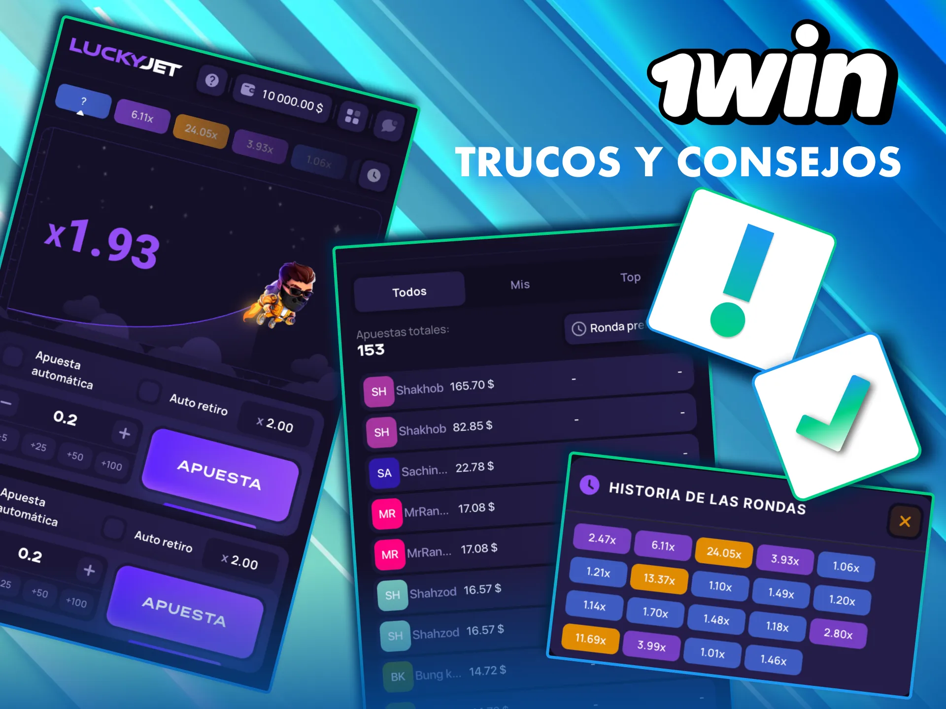 Practica Lucky Jet en 1Win con versión demo y ajusta tu multiplicador según tu meta.